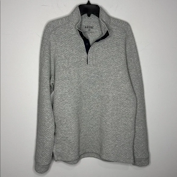 Rhone Weekender Pullover NWT Gray - Picture 4 of 8